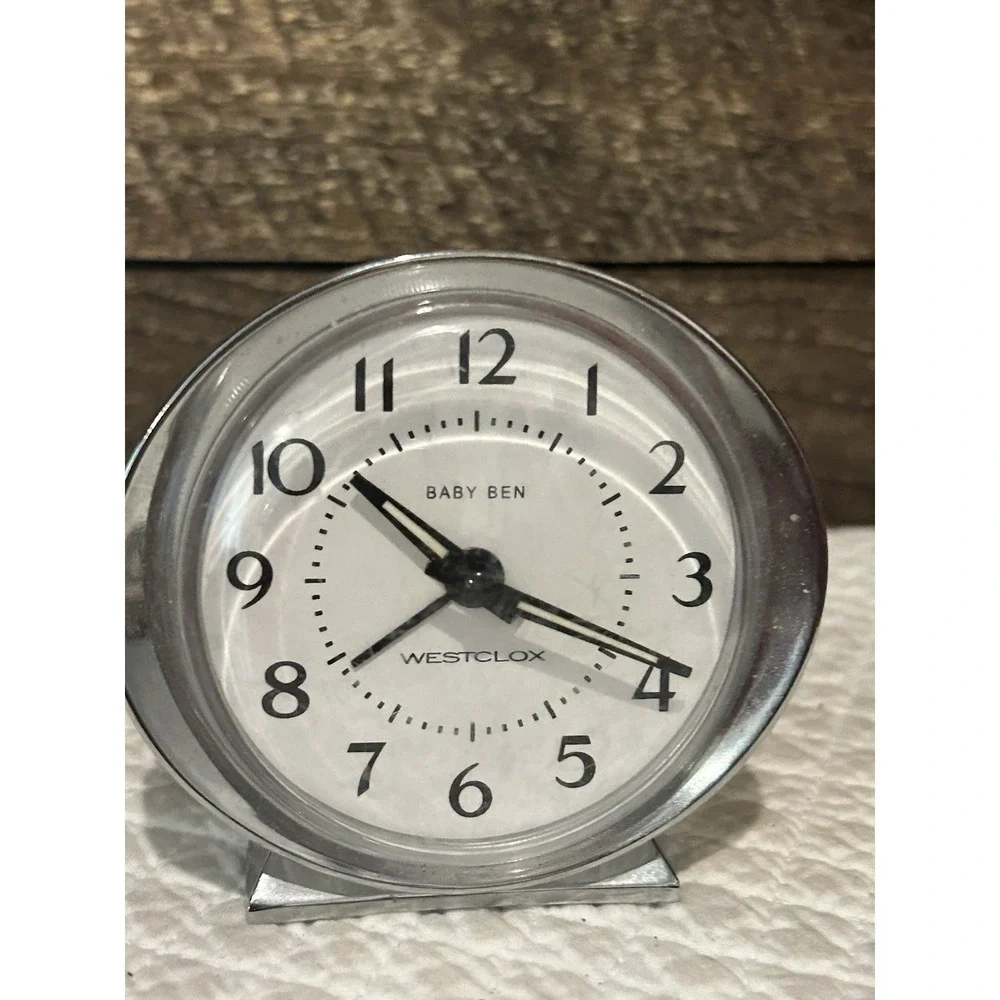 Westclox Baby Ben 0513 Wind up Alarm‎ Clock READ